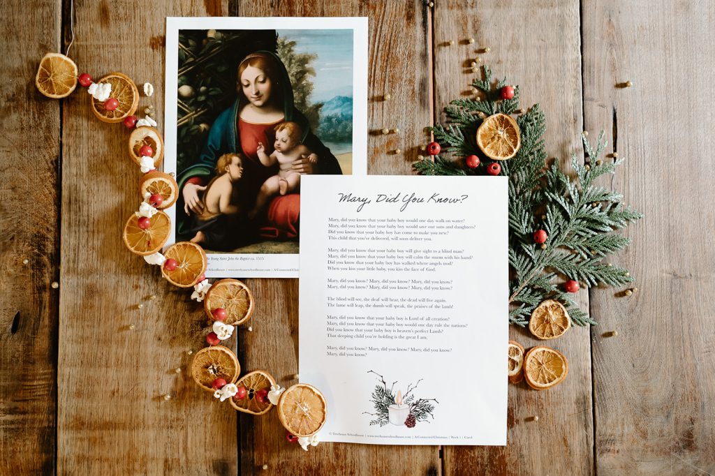 Christmas holiday advent study for kids