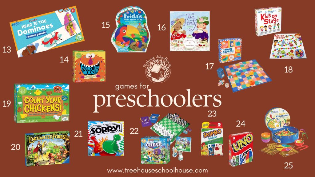 best games for preschoolers