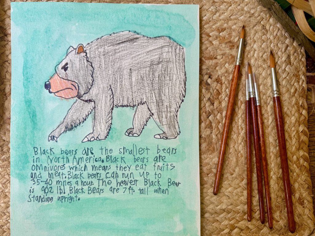 homeschool notebooking practice