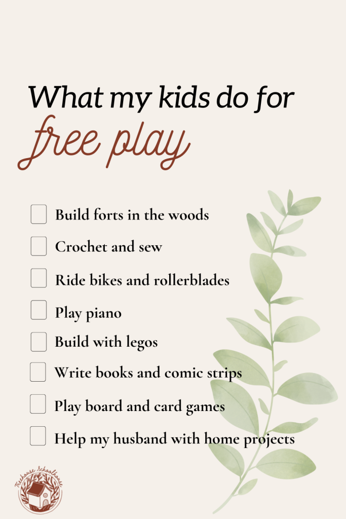 kids free play ideas