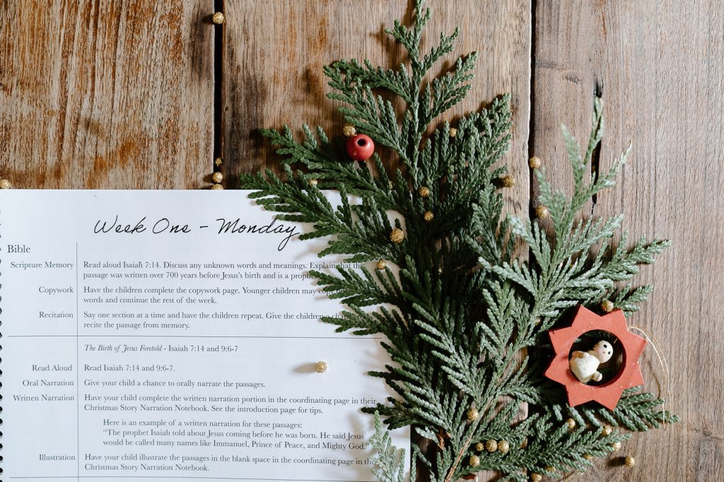 Christmas advent study for kids