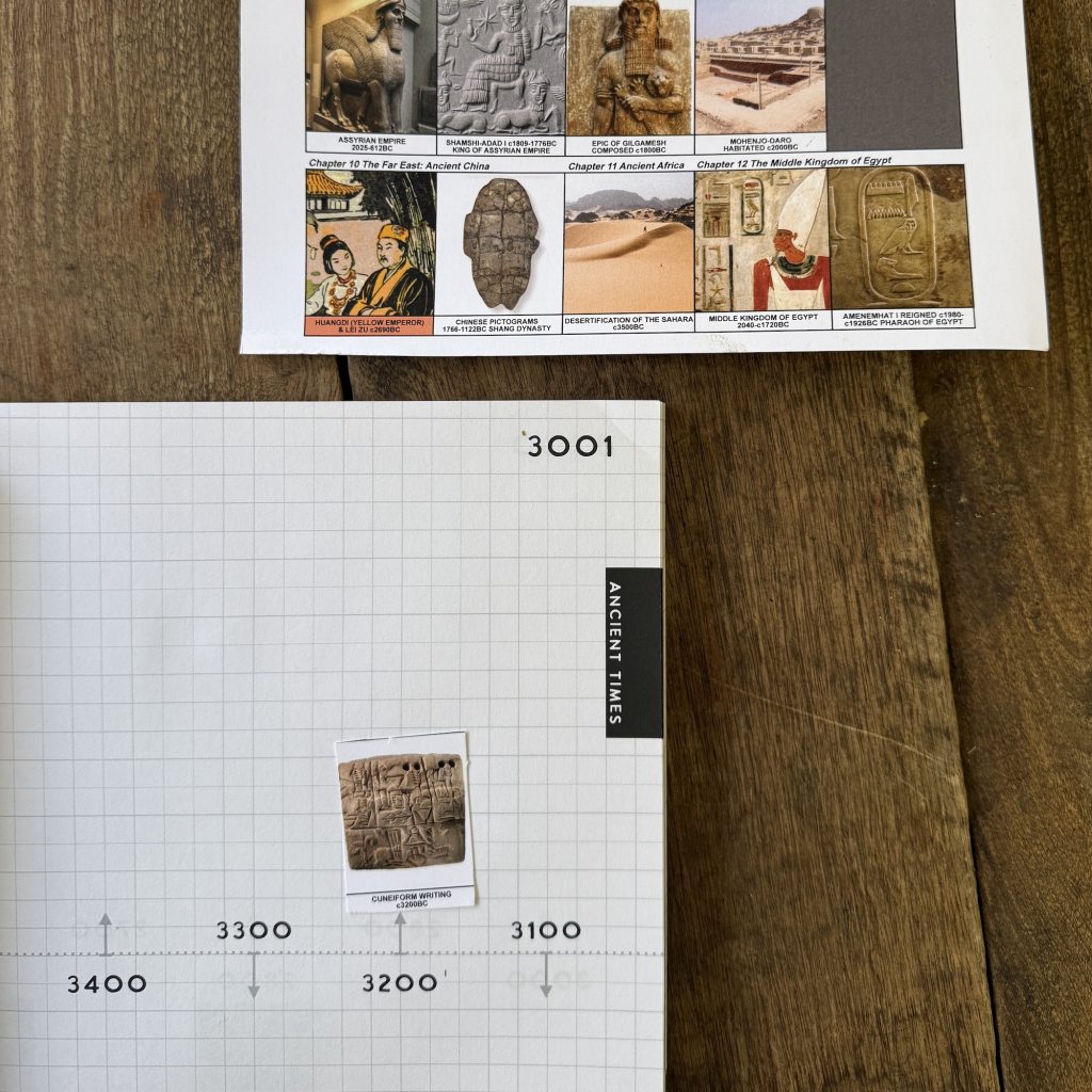 timeline notebook charlotte mason book of centuries