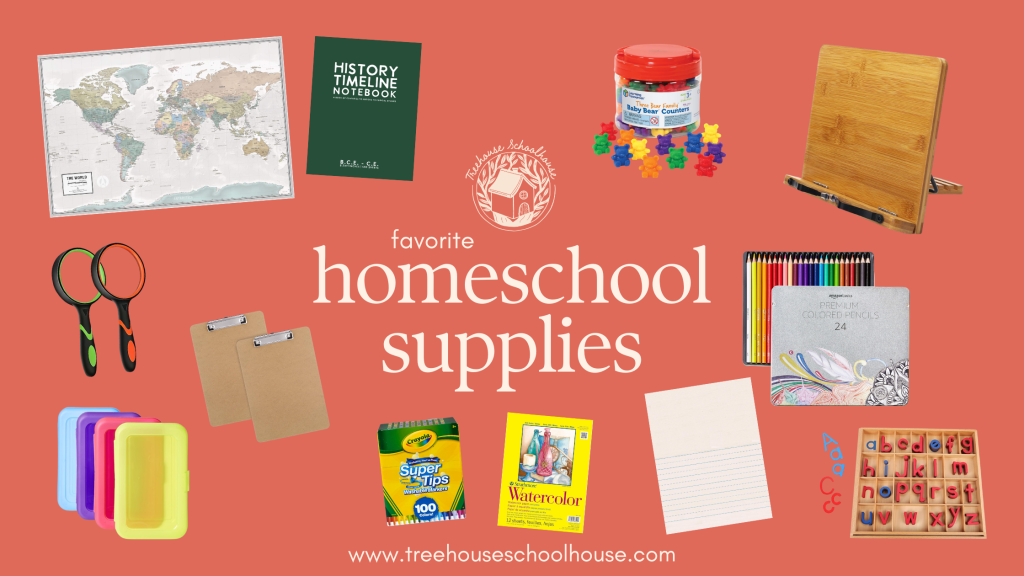homeschool supply checklist amazon