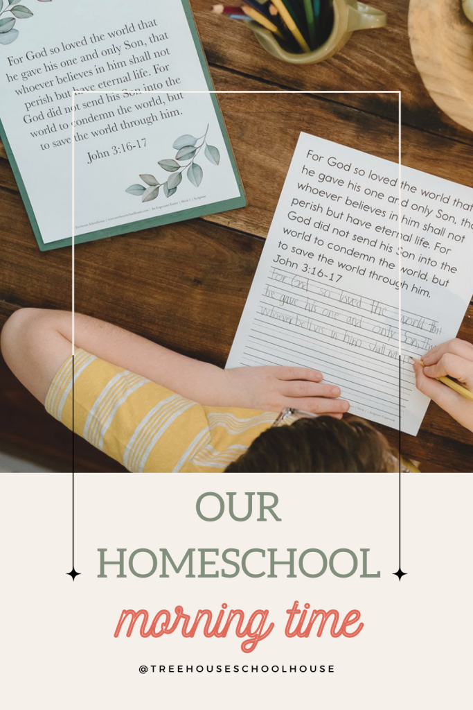 homeschool morning time