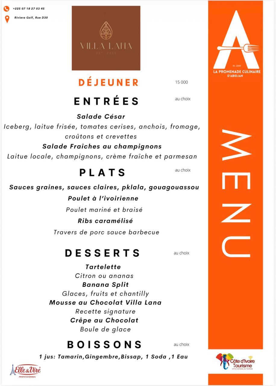 Déjeuner Promenade culinaire