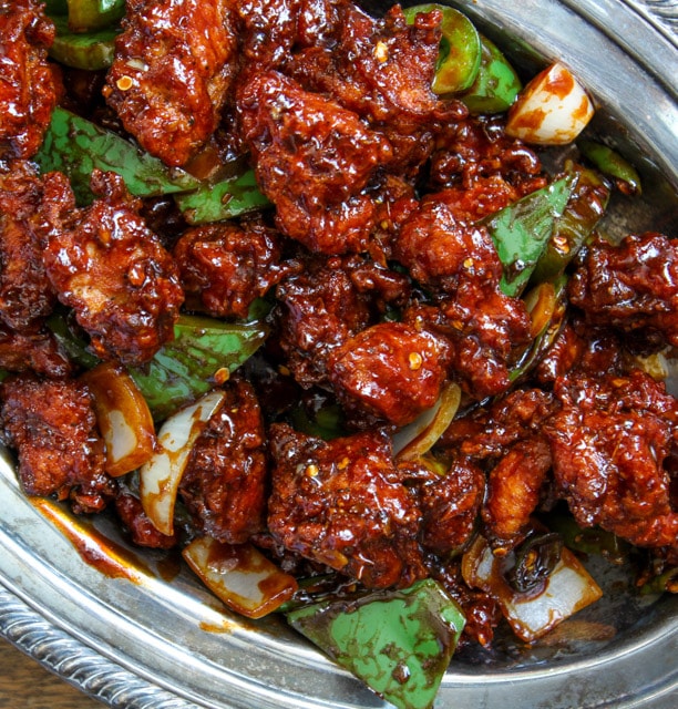 CHICKEN/POISSON/CREVETTE/MOUTON CHILLY FRY