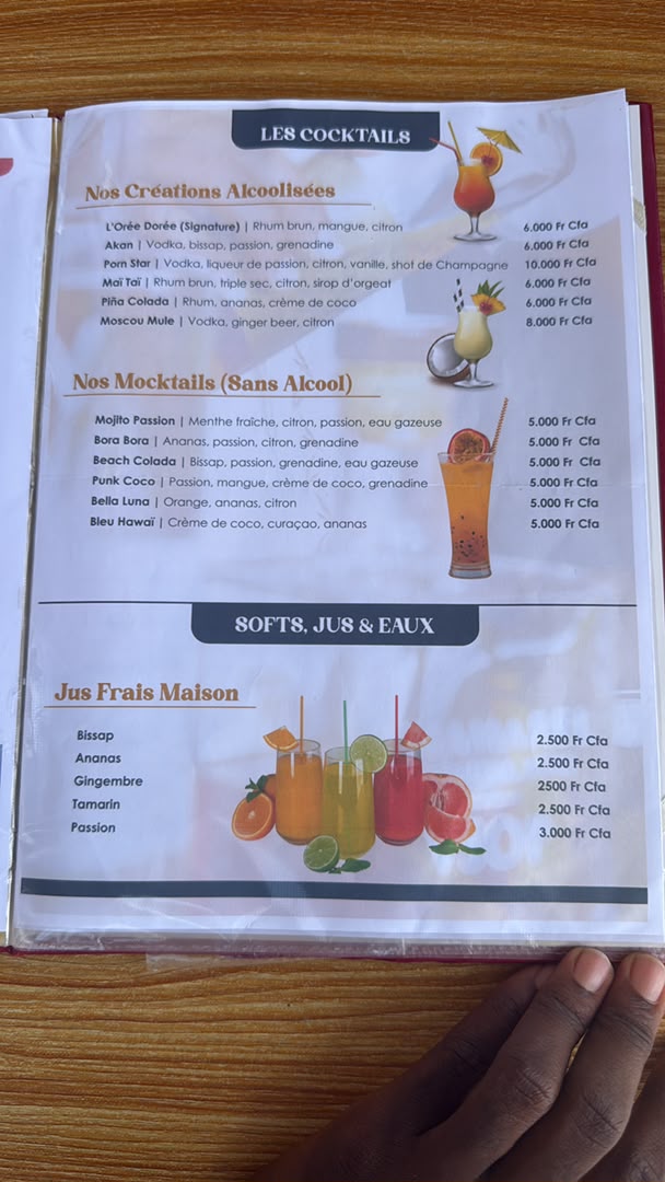 Mocktail sans alcool