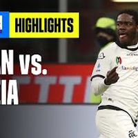 Veleni e fuochi d'artificio: Milan-Spezia 1-2 | Serie A TIM | DAZN Highlights
