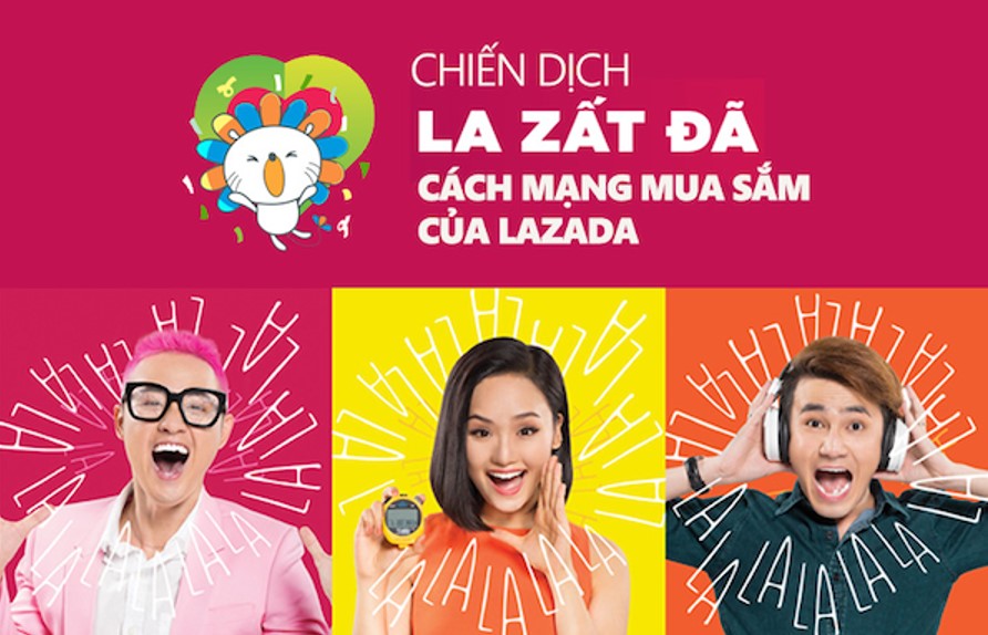 Bùng nổ cùng chiến dịch “La Zất Đã” cách mạng mua sắm của Lazada.