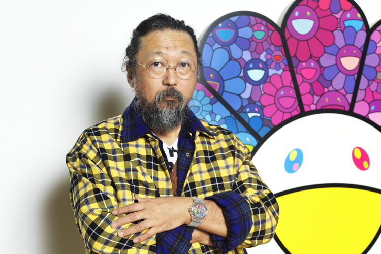 Nghệ sĩ đương đại Nhật Bản Takashi Murakami.