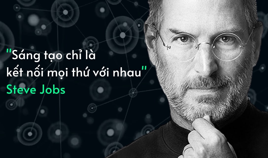 Học cách đổi mới từ triết lý "sáng tạo chỉ là kết nối mọi thứ với nhau" của huyền thoại Steve Jobs