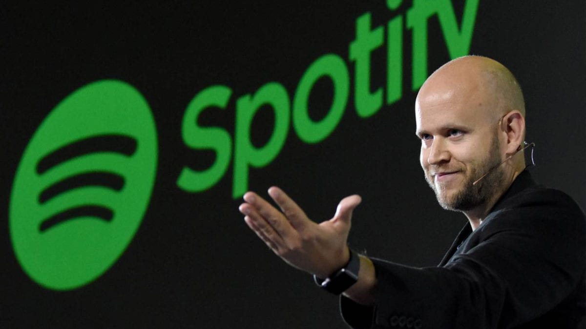 Chân dung ông Daniel Ek giám đốc điều hành tại Spotify.