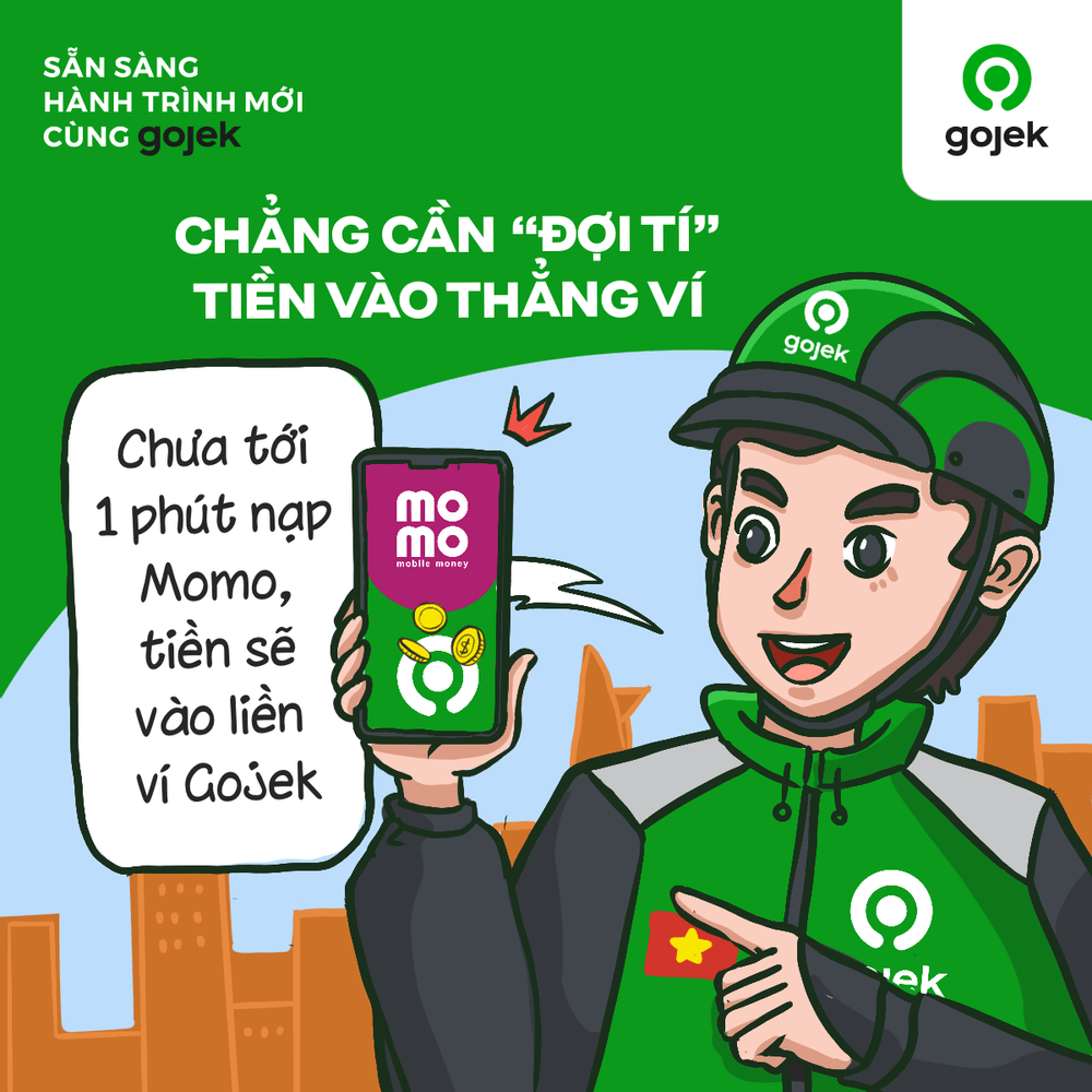 Cái bắt tay giữa Gojek và MoMo giúp ứng dụng Gojek hoàn thiện mảnh ghép cuối cùng trong hệ sinh thái “tam giác vàng”