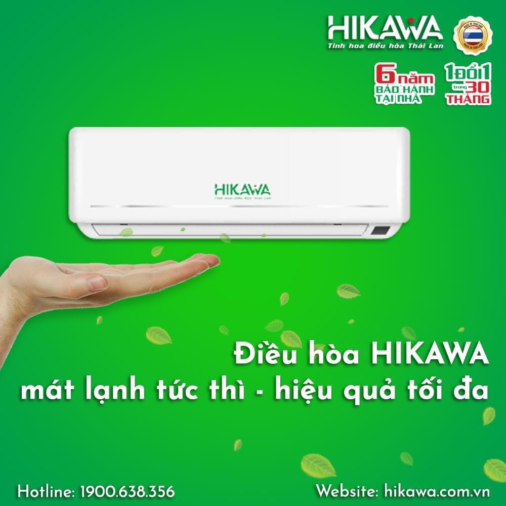 Chính sách bảo hành của Hikawa, một tân binh mới trong ngành điều hòa.