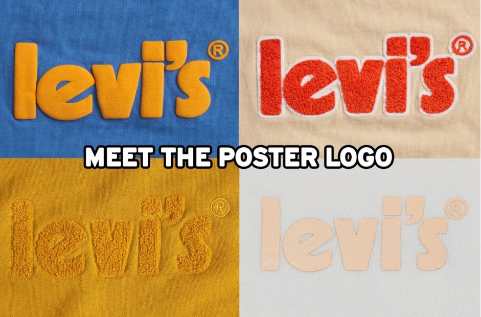 Điểm nổi bật là 1 trong 3 bộ là Levi’s® The Poster Logo, lấy ý tưởng từ chính logo của công ty.