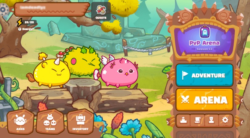 Cơn sốt tựa Game tỉ đô Axie Infinity.