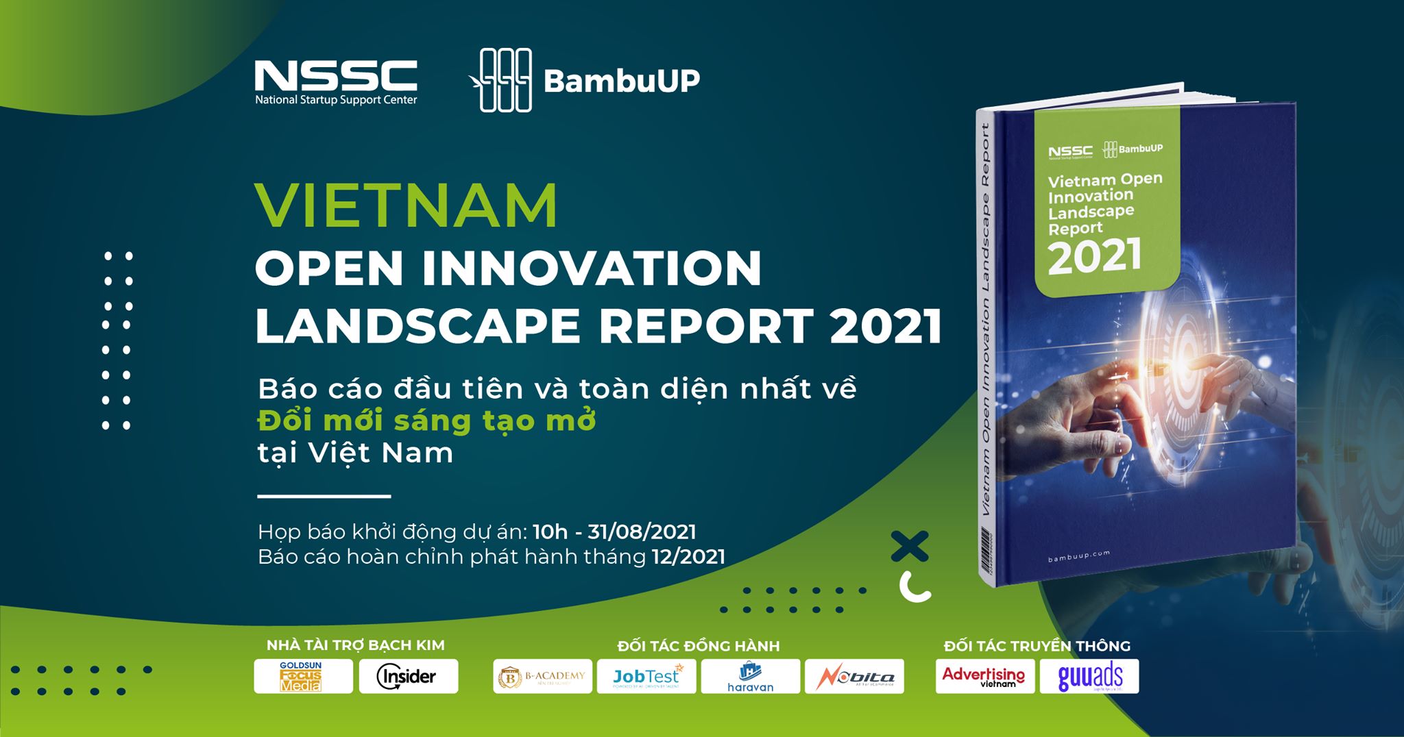 Họp báo TRỰC TUYẾN khởi động dự án phát hành ‘’báo cáo toàn cảnh đổi mới sáng tạo mở Việt Nam’’