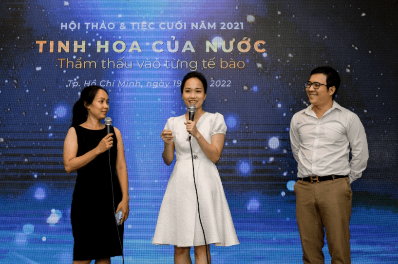 Sự kiện "TINH HOA CỦA NƯỚC - Thẩm thấu vào từng tế bào" tại TP.HCM.