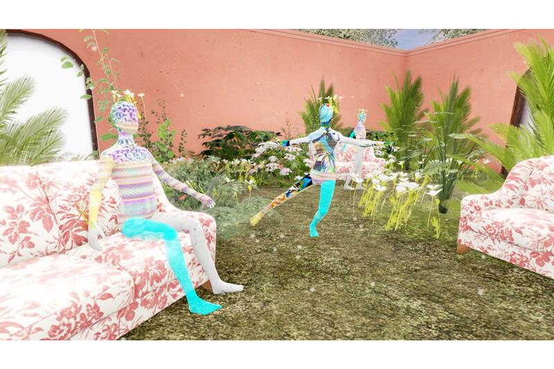 Người dùng có thể tham quan triển lãm Gucci Garden bằng Roblox Metaverse.