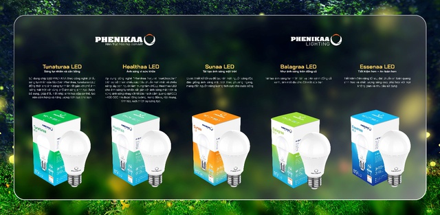 Từng dòng sản phẩm của Phenikaa Lighting phù hợp với các không gian và mục đích sử dụng của người dùng. Từng dòng sản phẩm của Phenikaa Lighting phù hợp với các không gian và mục đích sử dụng của người dùng.