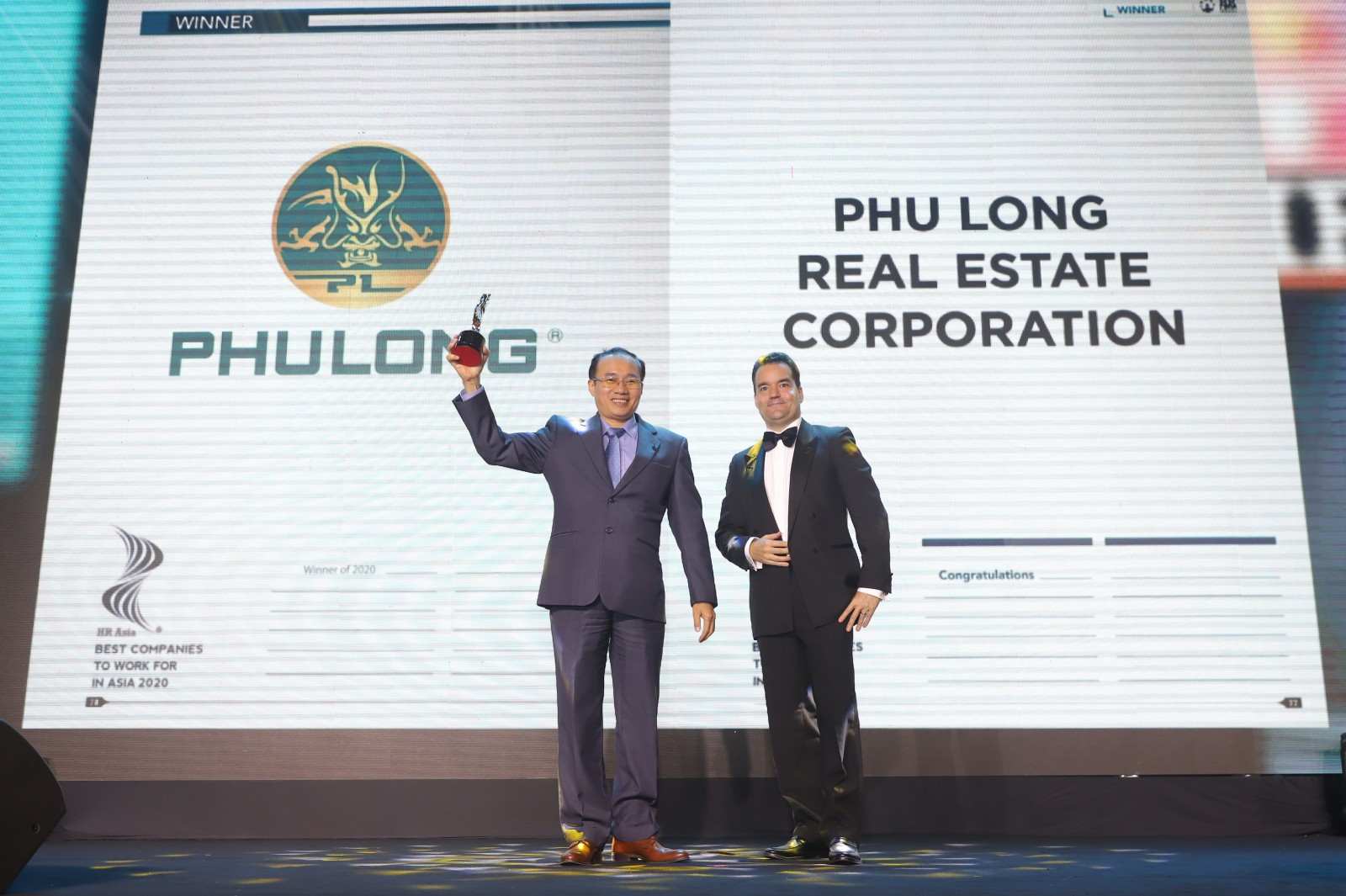 Phú Long đạt danh hiệu Nơi Làm Việc Tốt Nhất Châu Á 2020. Phú Long đạt danh hiệu Nơi Làm Việc Tốt Nhất Châu Á 2020.