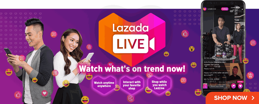 Theo đó, Lazada đã tạo kênh livestream với tên gọi LazLive, thu hút được hơn 150 thương hiệu hoạt động.