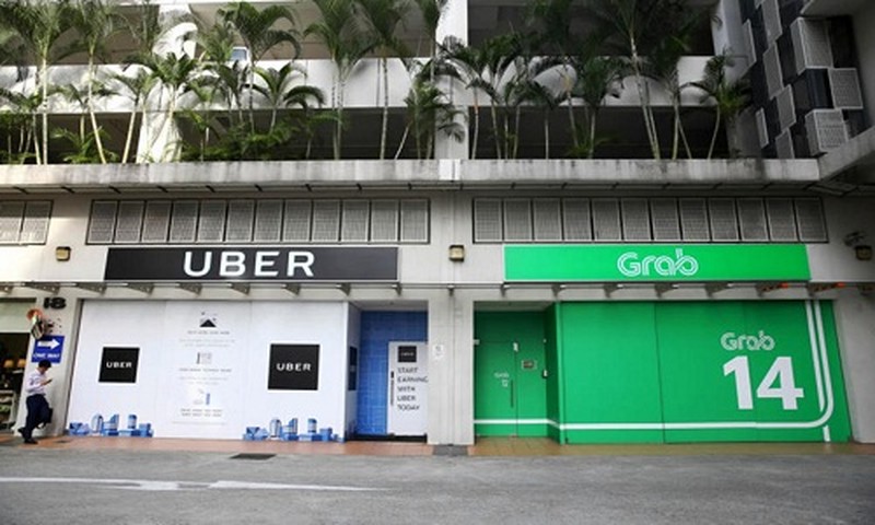 Grab đã vượt hẳn so với đàn anh Uber về mọi mặt (Ảnh: Internet).