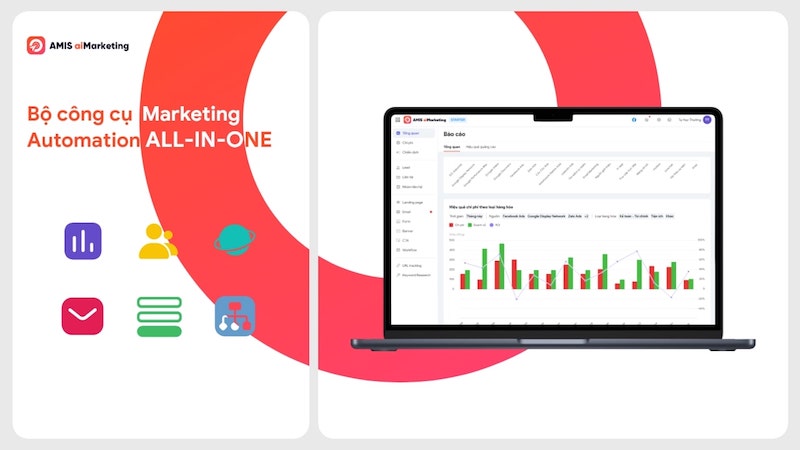 Bộ công cụ Marketing Automation ALL-IN-ONE mang lại hành trình khách hàng hiệu quả (Ảnh: MISA).