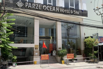 Khách sạn Parze Ocean ở Đà Nẵng cũng tham gia vào cuộc chiến chống dịch khi đây là địa điểm cách ly tập trung.