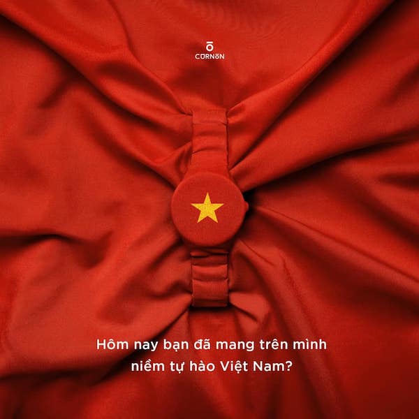 “Thương hiệu đồng hồ đầu tiên của Việt Nam" chính là một trong những điểm khác biệt tạo nên thành công của thương hiệu (Ảnh: Curnon).