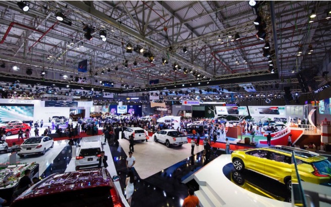 Vietnam Motor Show 2022 còn có sự tham gia của các hãng du thuyền.