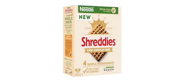 Shreddies The Simple One có giá trị về chăm sóc sức khỏe một cách đơn giản.