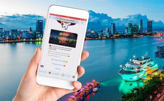 Chatbot Danang Fantasticity là ứng dụng tra cứu thông tin du lịch tự động mới trên tin nhắn đầu tiên tại Việt Nam (Ảnh: VTV).