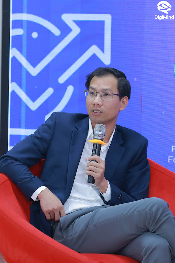 Anh Tình Nguyễn, Co-Founder Ladipage, tại sự kiện.