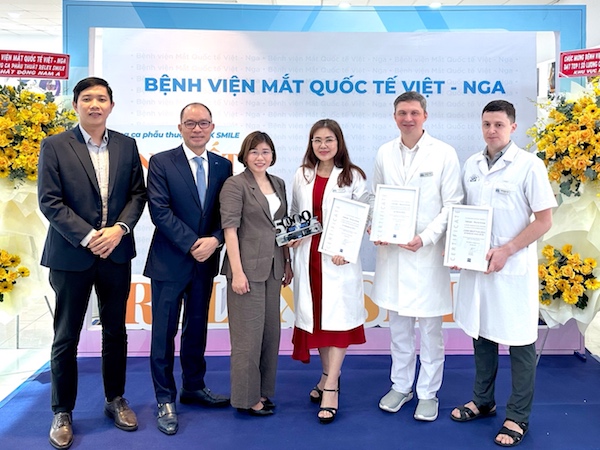 Bệnh viện Mắt Quốc tế Việt - Nga: Dẫn đầu xu hướng của ngành phẫu thuật khúc xạ tại Việt Nam nói riêng và Đông Nam Á nói chung