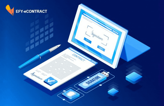 Hợp đồng điện tử EFY-eCONTRACT được ứng dụng phổ biến trong đại dịch.