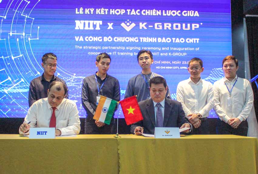 K-Group bắt tay với NIIT đào tạo nguồn nhân lực công nghệ thông tin chất lượng cao