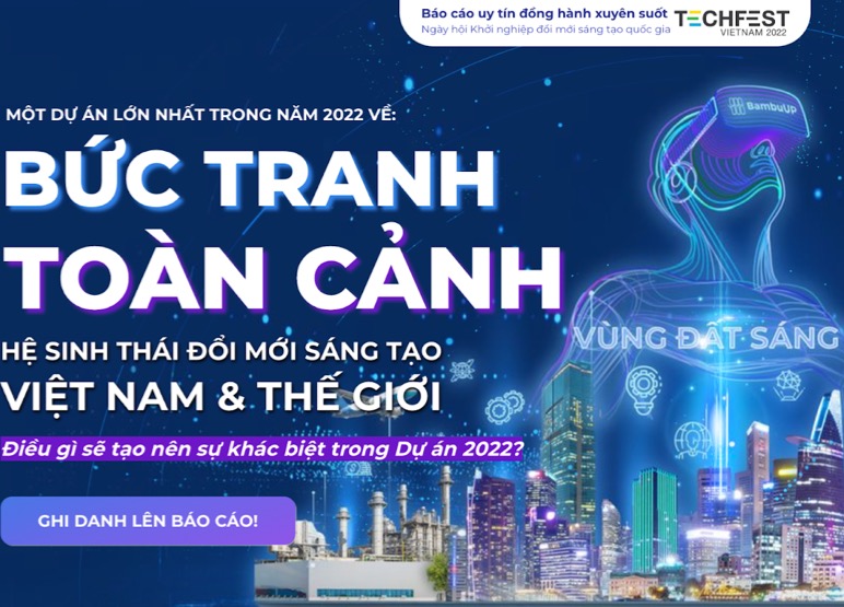 Đăng ký tham gia Báo cáo Khảo sát Đổi mới Sáng tạo lần thứ hai 2022