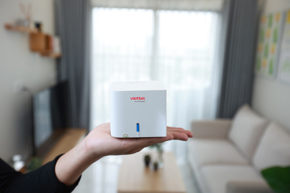 Thiết bị Home Wifi sử dụng công nghệ wifi mesh của Viettel.