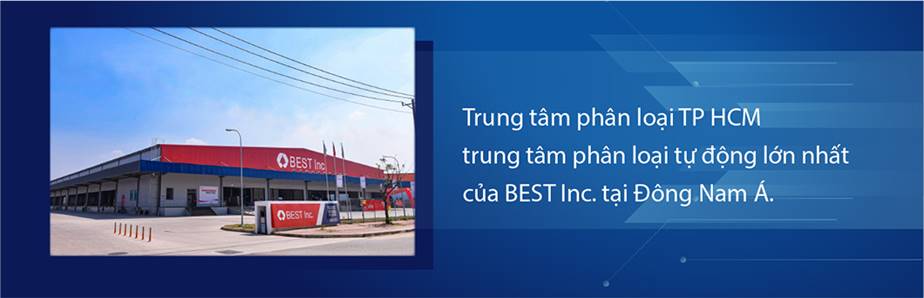 BEST Inc. tại khu vực TP.HCM của Việt Nam.