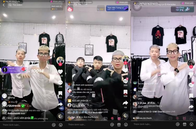 Livestream hay xem Review trên TikTok Shop đang là hình thức mua bán hàng trực tuyến nổi bật ở thời điểm hiện tại (Ảnh: Thanh Niên).