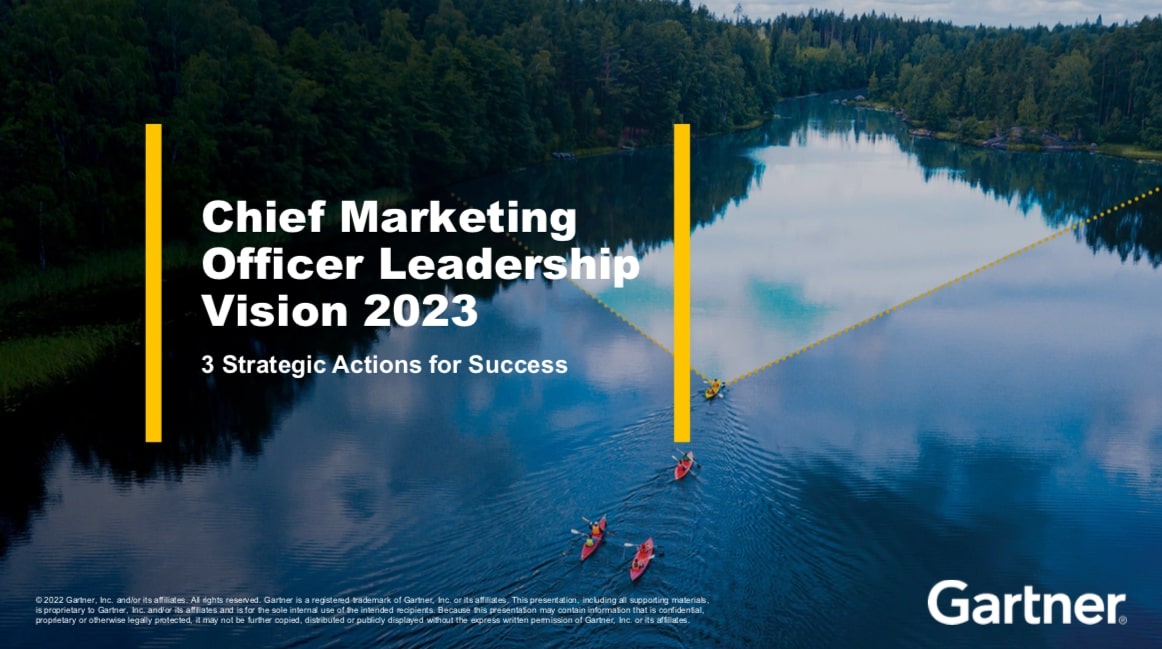 CMO Leadership Vision 2023 định hướng tầm nhìn chiến lược Marketing năm 2023.