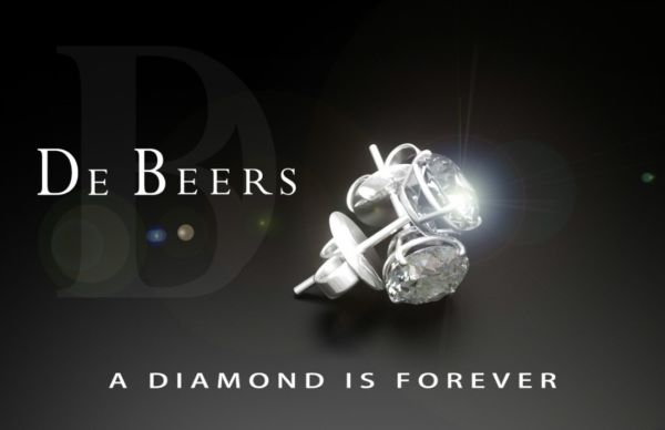 Hãng kim cương De Beers với giá trị vượt trội (Ảnh: De Beers).