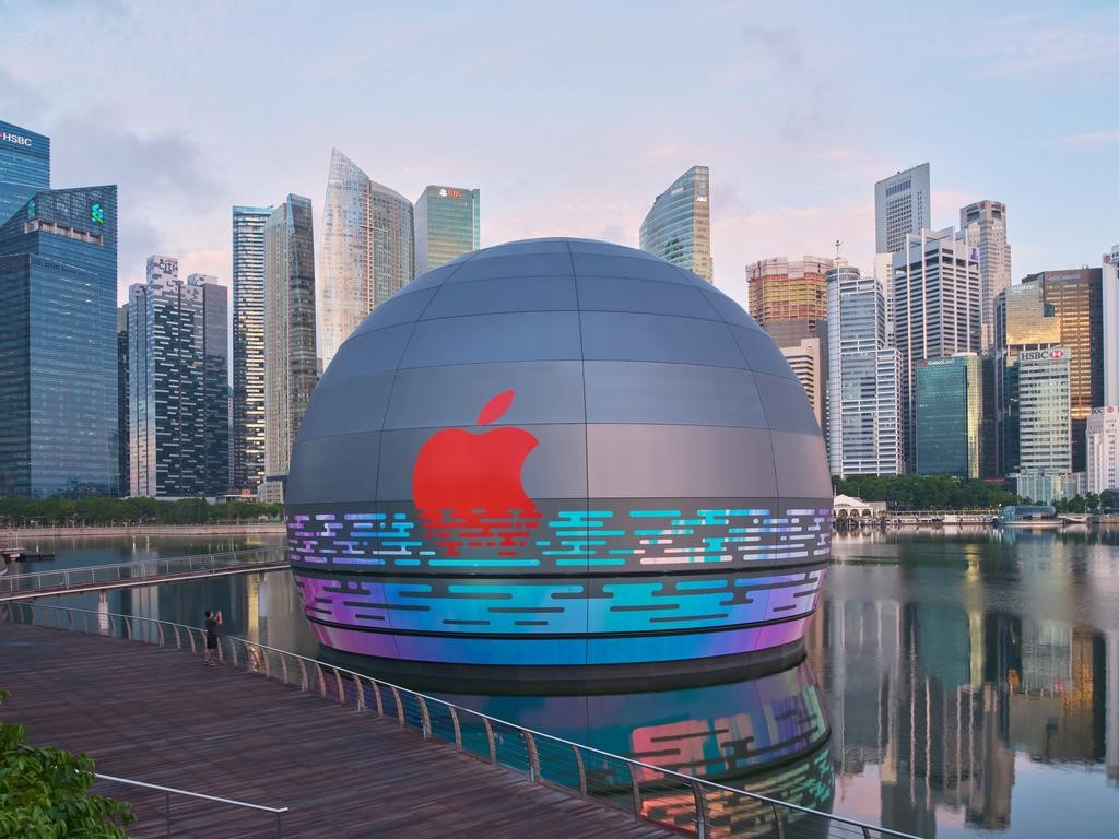 Apple Store tại Singapore.
