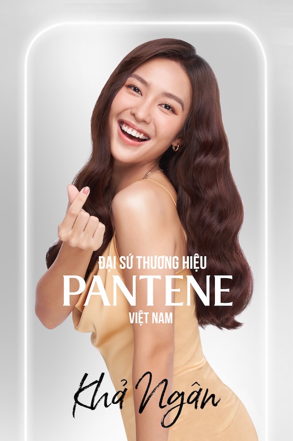 Pantene chọn diễn viên Khả Ngân là đại sứ thương hiệu (Ảnh: Pantene).