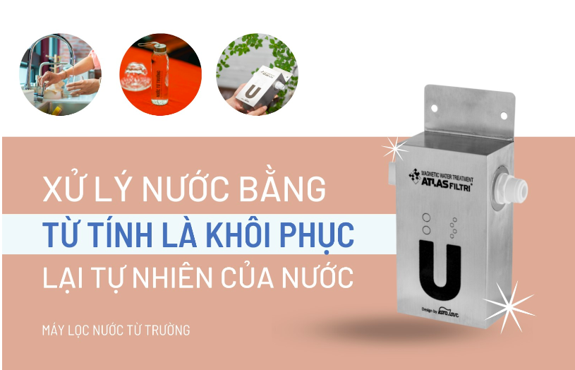 Xử lý nước bằng từ tính khôi phục lại tự nhiên của nước.