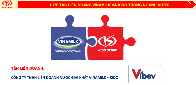 Vinamilk và Kido chi 400 tỷ đồng lập liên doanh.