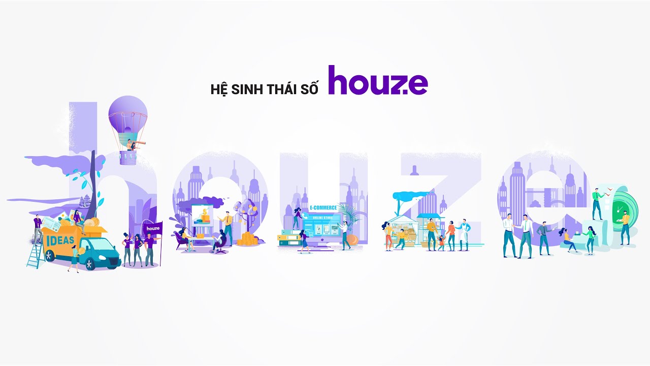 Hệ sinh thái Houze là nền tảng tích hợp dẫn đầu cung cấp dịch vụ toàn diện phục vụ các nhu cầu bất động sản tại Việt Nam.