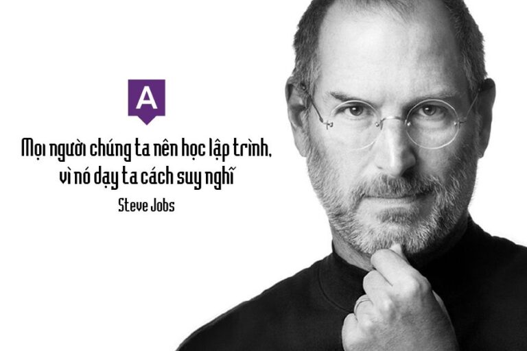 Theo Steve Jobs, học lập trình dạy con người cách suy nghĩ. Theo Steve Jobs, học lập trình dạy con người cách suy nghĩ.