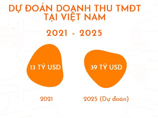 Trong tương lai thị trường TMĐT sẽ có doanh thu tăng gấp 3 lần vào năm 2025.